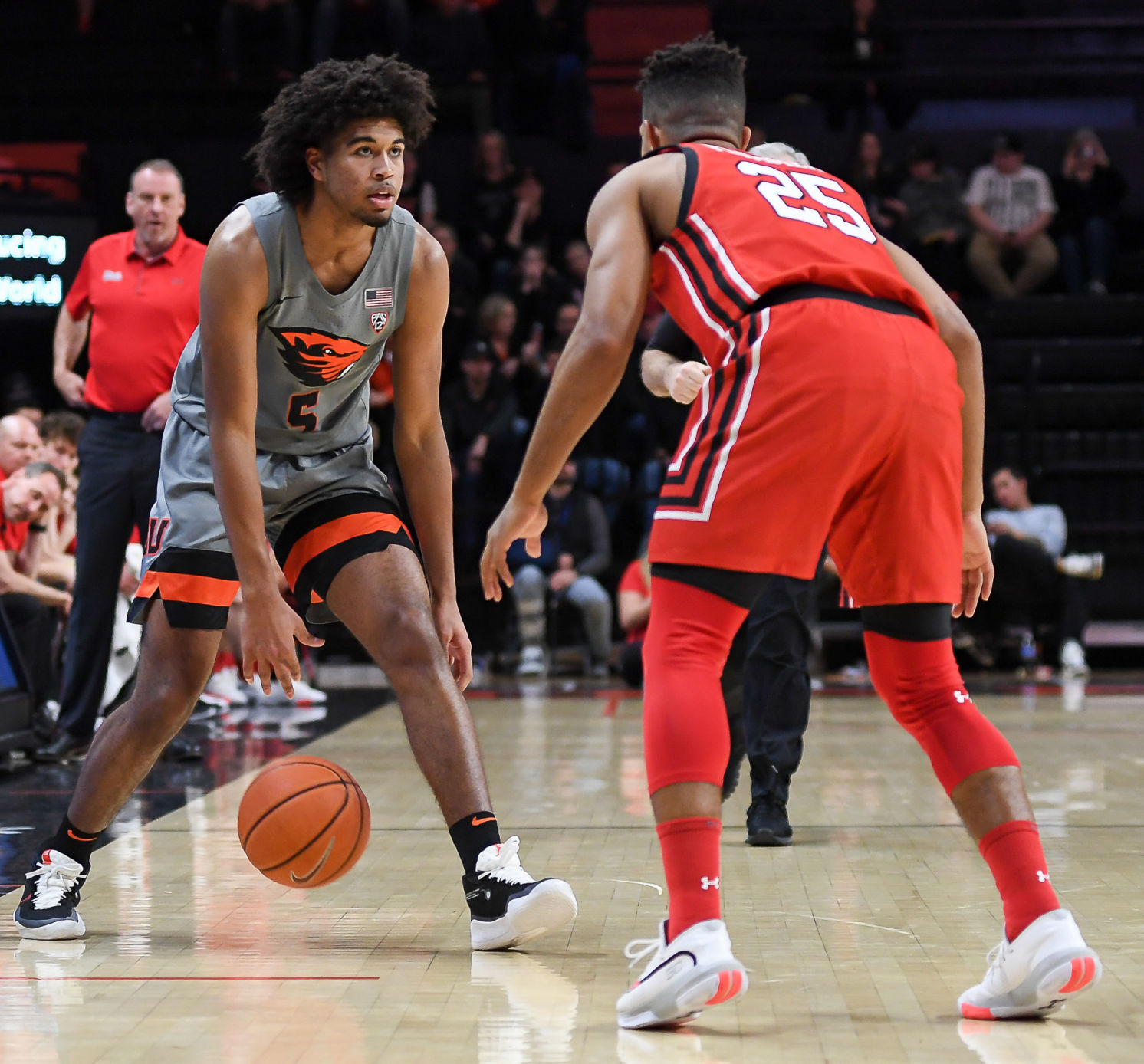 OSU vs Utah mens basketball 22